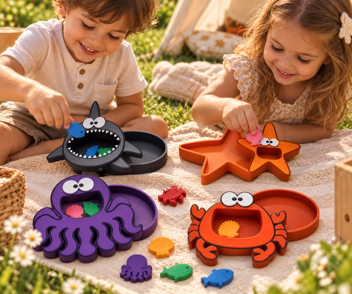🌿Kit Bichinhos Comilões — Oceano